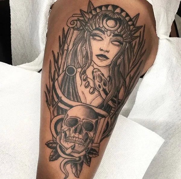 Explore More Engaging  Designs Of Persephone Tattoo