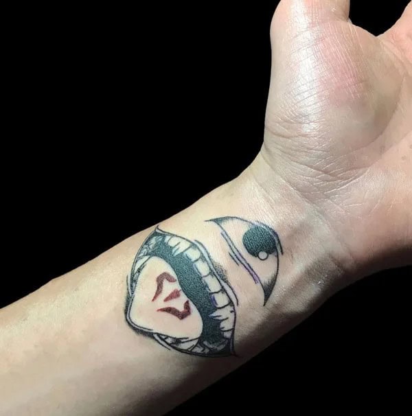 Sukuna Wrist Tattoo