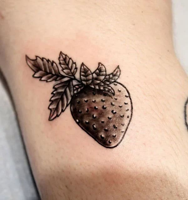 More Designs of Strawberry Tattoos To Check Out This Instant