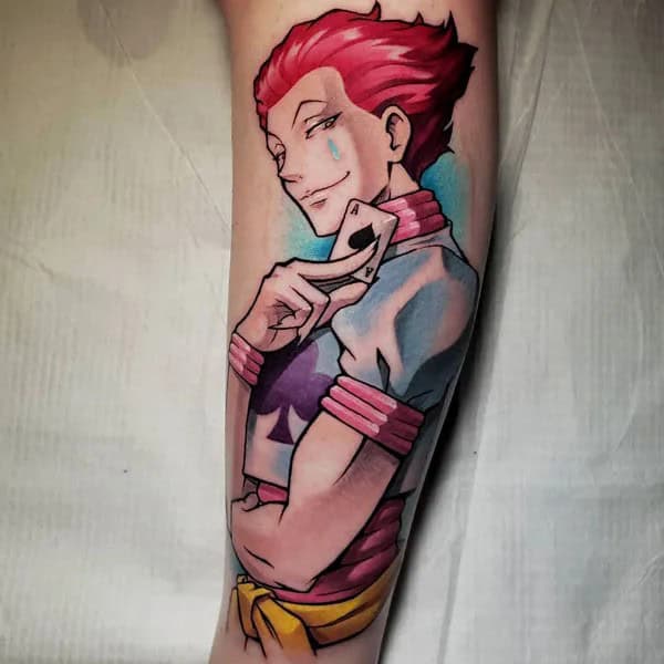 Hisoka Morow Tattoo