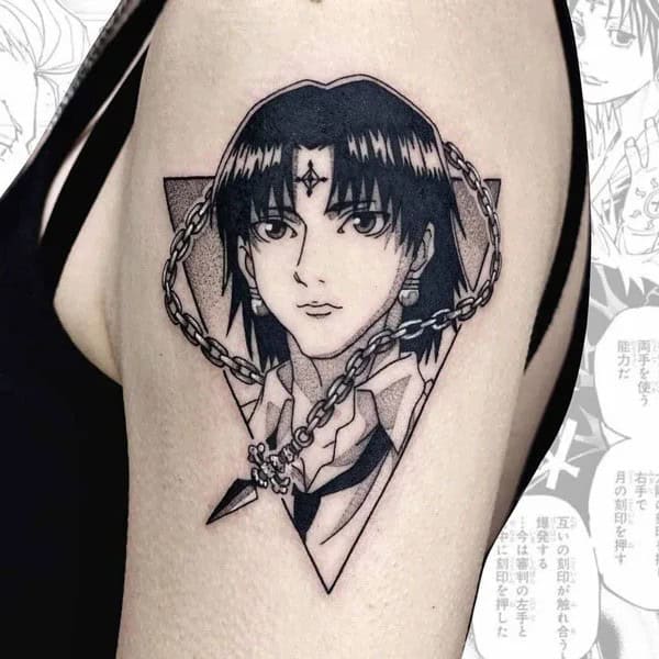 Chrollo Lucilfer Tattoo