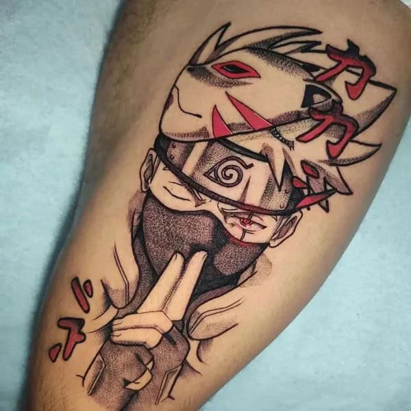 Madara Sharingan Tattoo