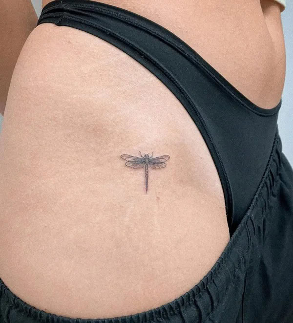 More Sublime Entries Of Dragonfly Tattoos