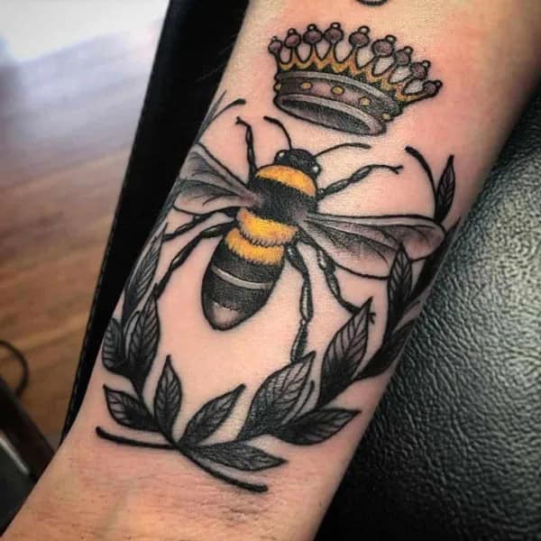 Queen Bee Tattoo