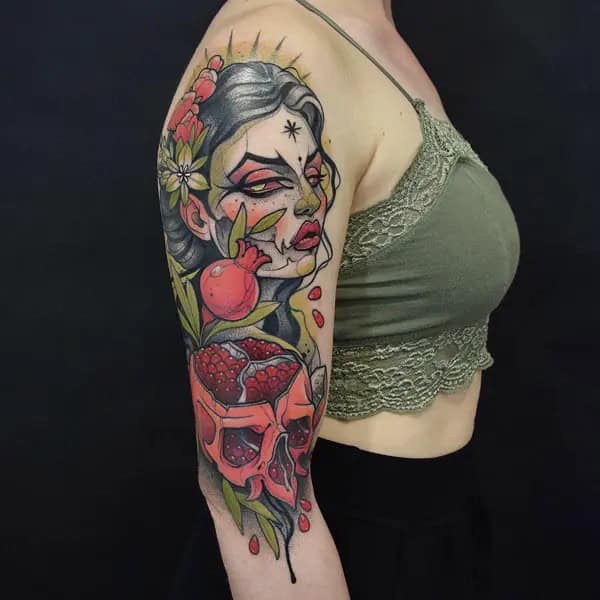 Historical Background and Symbolic Meanings Of Persephone Tattoo