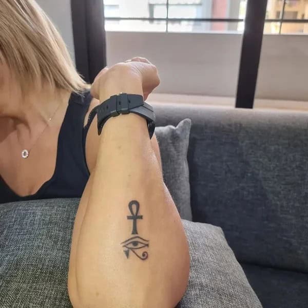 Small Ankh Tattoo