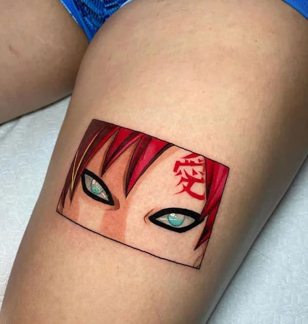 More Gaara Tattoos To Check Out For Gaining Inspiration