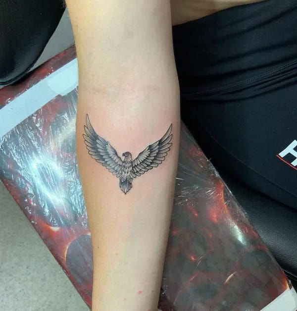 Small Eagle Tattoo