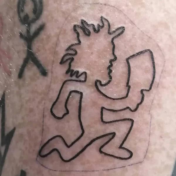 Lego Hatchet Man Tattoo