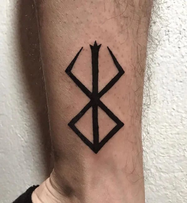 Berserk Curse Mark Tattoo