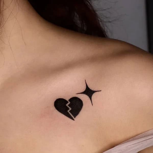 More Broken Heart Tattoos To Wear This Year