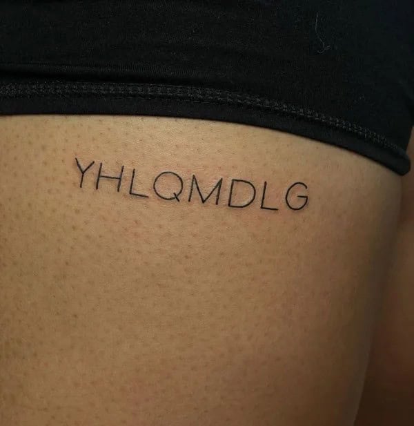 More “YHLQMDLG” Tattoo Designs That Are On The Trend!