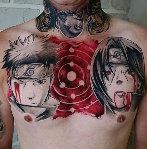 Itachi Hand Tattoo