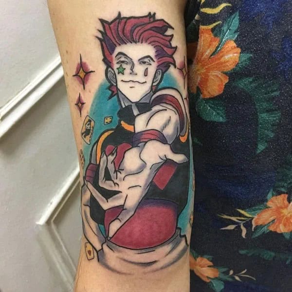 Hisoka Morow Tattoo