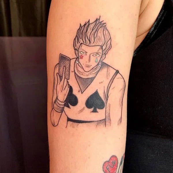 Hisoka Morow Tattoo