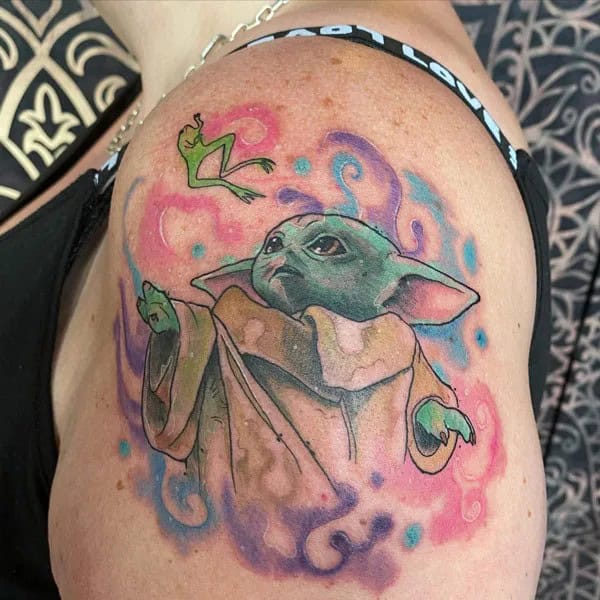 Grogu Tattoo