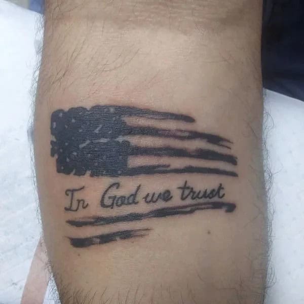 More “In God, We Trust” Tattoos To Dismiss Feelings Of Despair