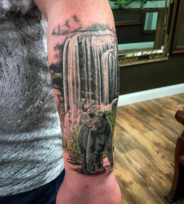 Bear Nature Tattoo