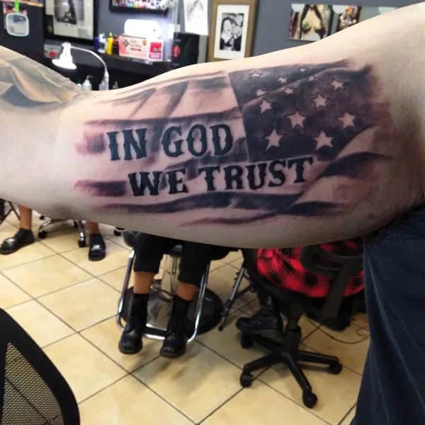 More “In God, We Trust” Tattoos To Dismiss Feelings Of Despair