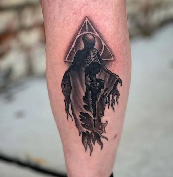 Old School Horror Tattoo