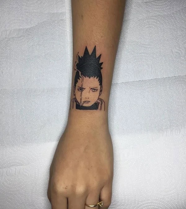 Anime Foot Tattoo