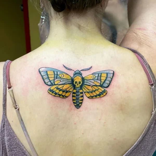 More Death Moth Tattoos That Can’t Be Ignored!