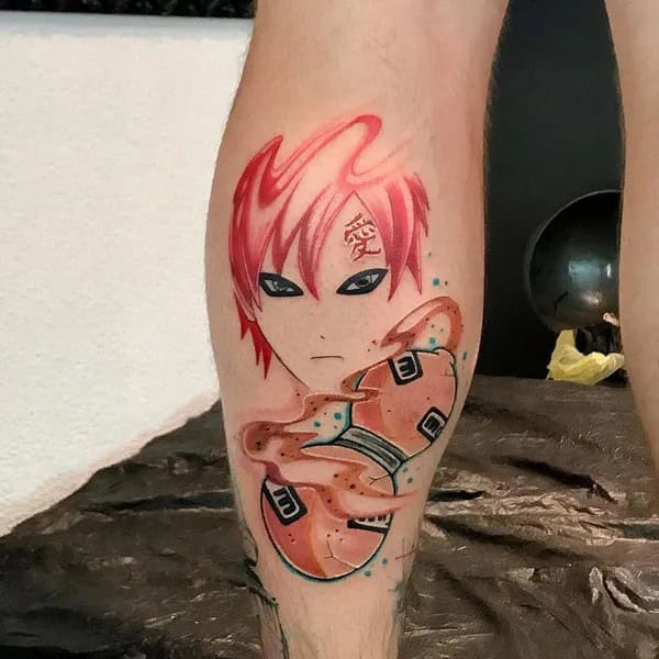 More Gaara Tattoos To Check Out For Gaining Inspiration