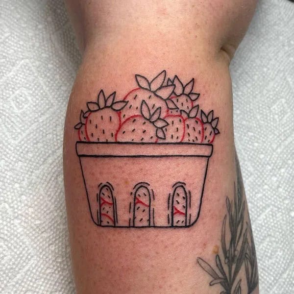 More Designs of Strawberry Tattoos To Check Out This Instant