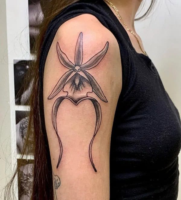 Ghost Orchid Tattoo