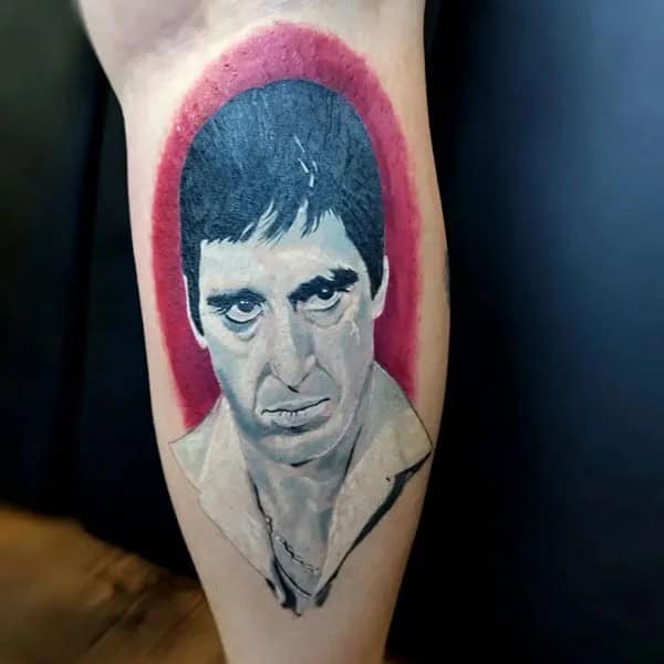 Al Pacino Scarface Tattoo