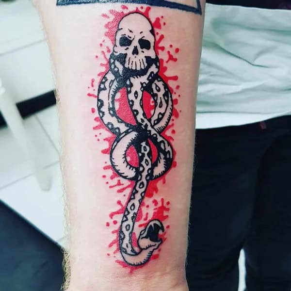 Harry Potter Death Eater Tattoo