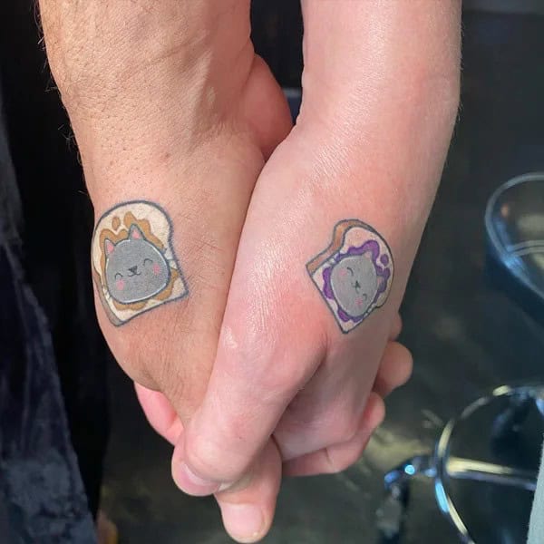 Couple Hand Tattoo