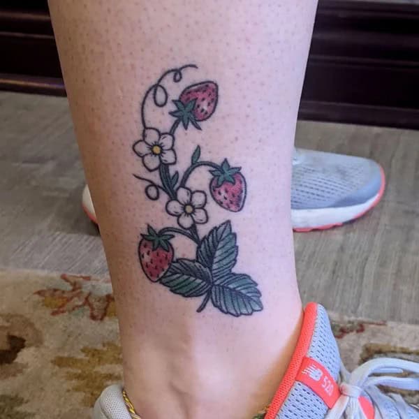 More Designs of Strawberry Tattoos To Check Out This Instant