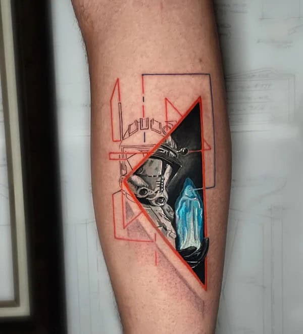 Geometric Star Wars Tattoo