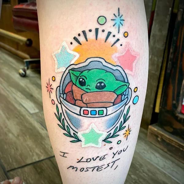 Grogu Tattoo