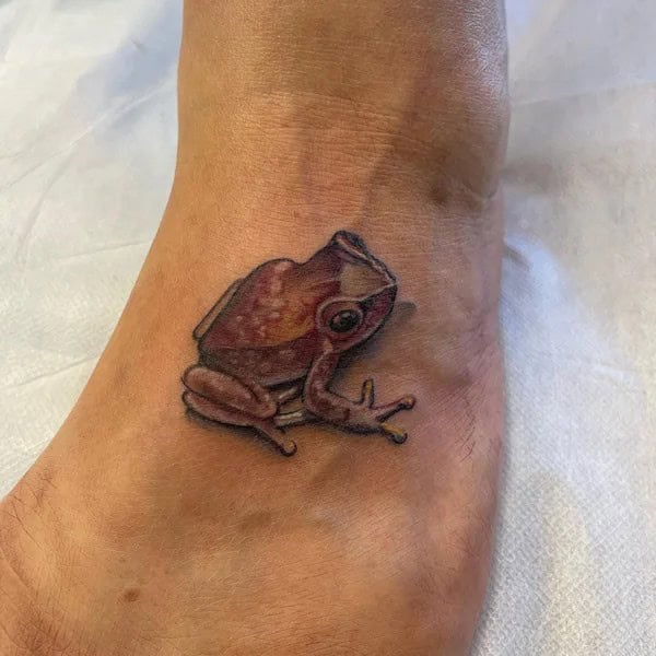 Coqui Frog Tattoo