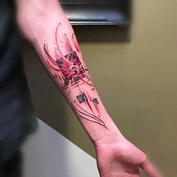 Demon Slayer Spider Lily Tattoo