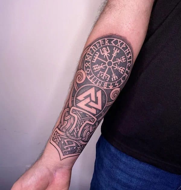 Viking Valknut Tattoo