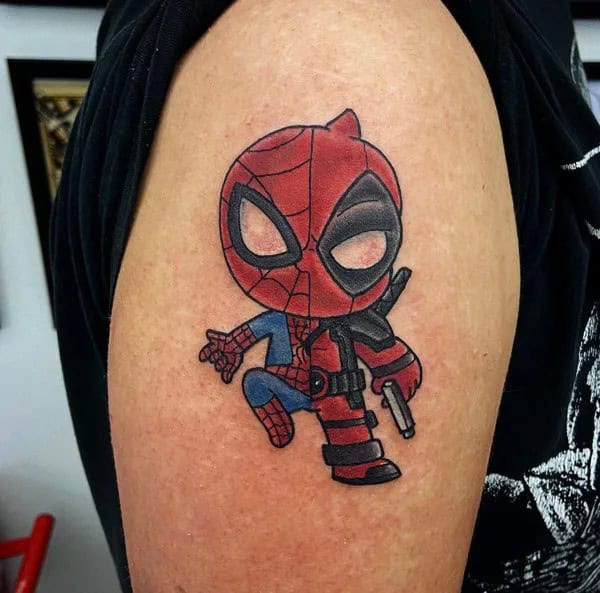 Spider-Pool Tattoo