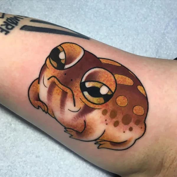 Desert Rain Frog Tattoo