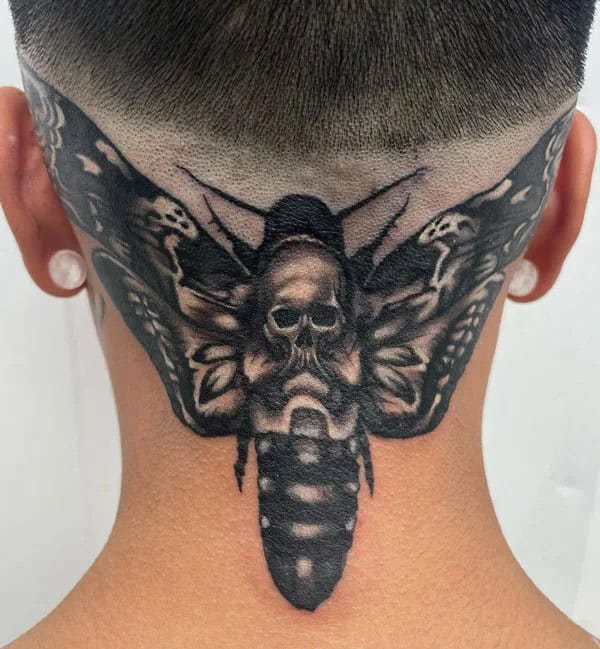 More Death Moth Tattoos That Can’t Be Ignored!