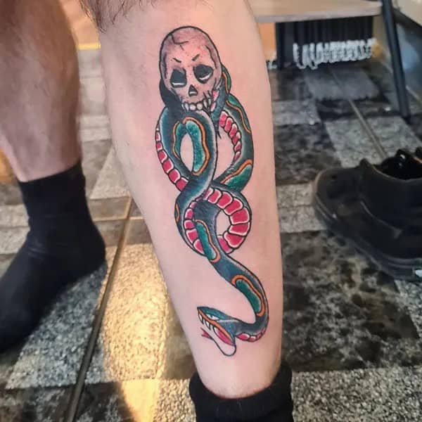 Traditional Death Eater Tattoo