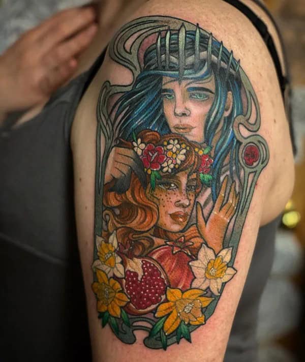 Explore More Engaging  Designs Of Persephone Tattoo