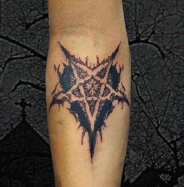 Witch Symbol Tattoo