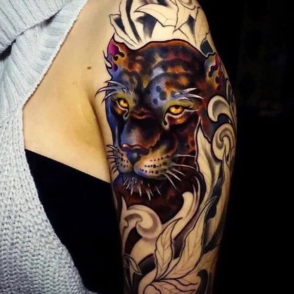 Jaguar Arm Tattoo