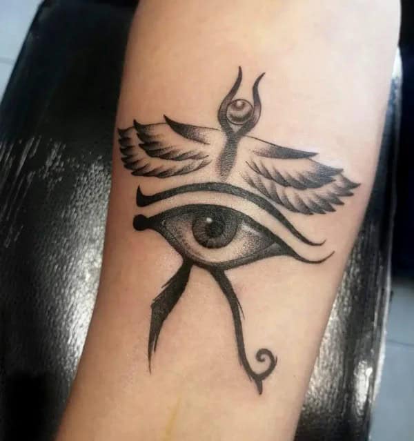 Anubis Eye Tattoo