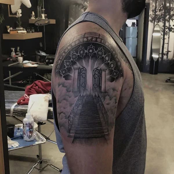 More Unique Stairway To Heaven Tattoo Ideas To Wear in 2024