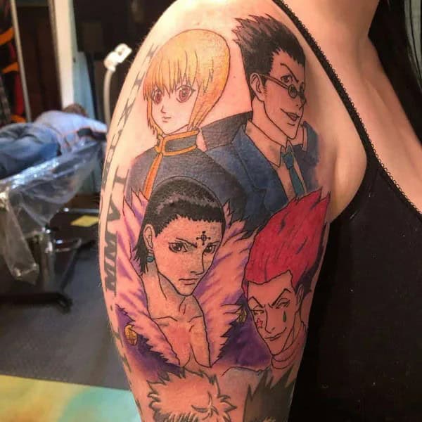 Phantom Troupe Arm Tattoo