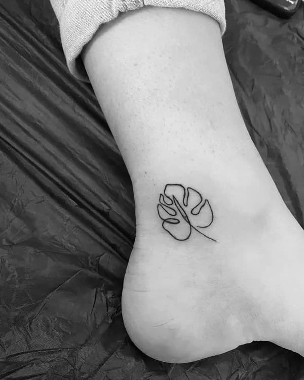 Small Leaf Tattoo