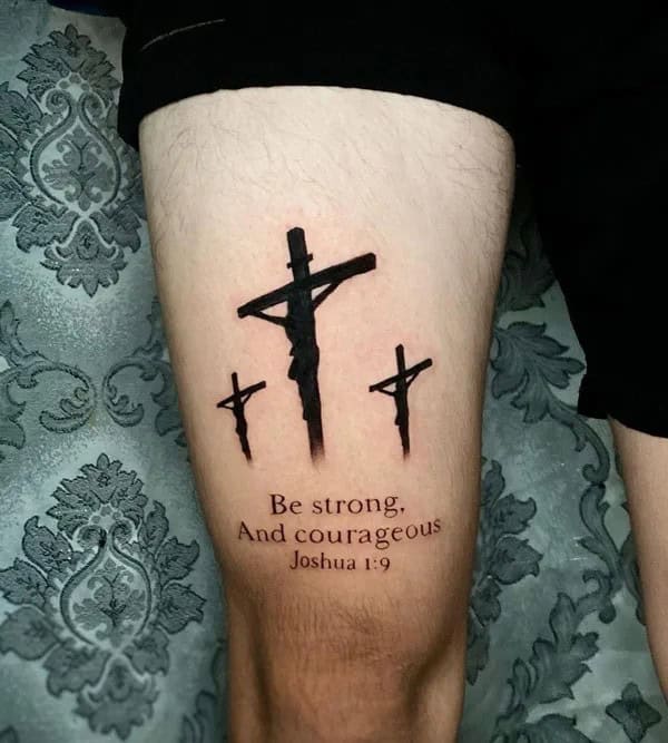 73 Amazing 3 Cross Tattoo Ideas To Reach Divinity - Pretty Upgrade